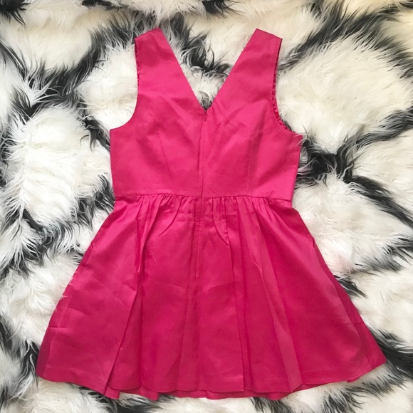 Vineyard Vines Kentucky Derby Pink Silk Dress NWT - Picture 8 of 8